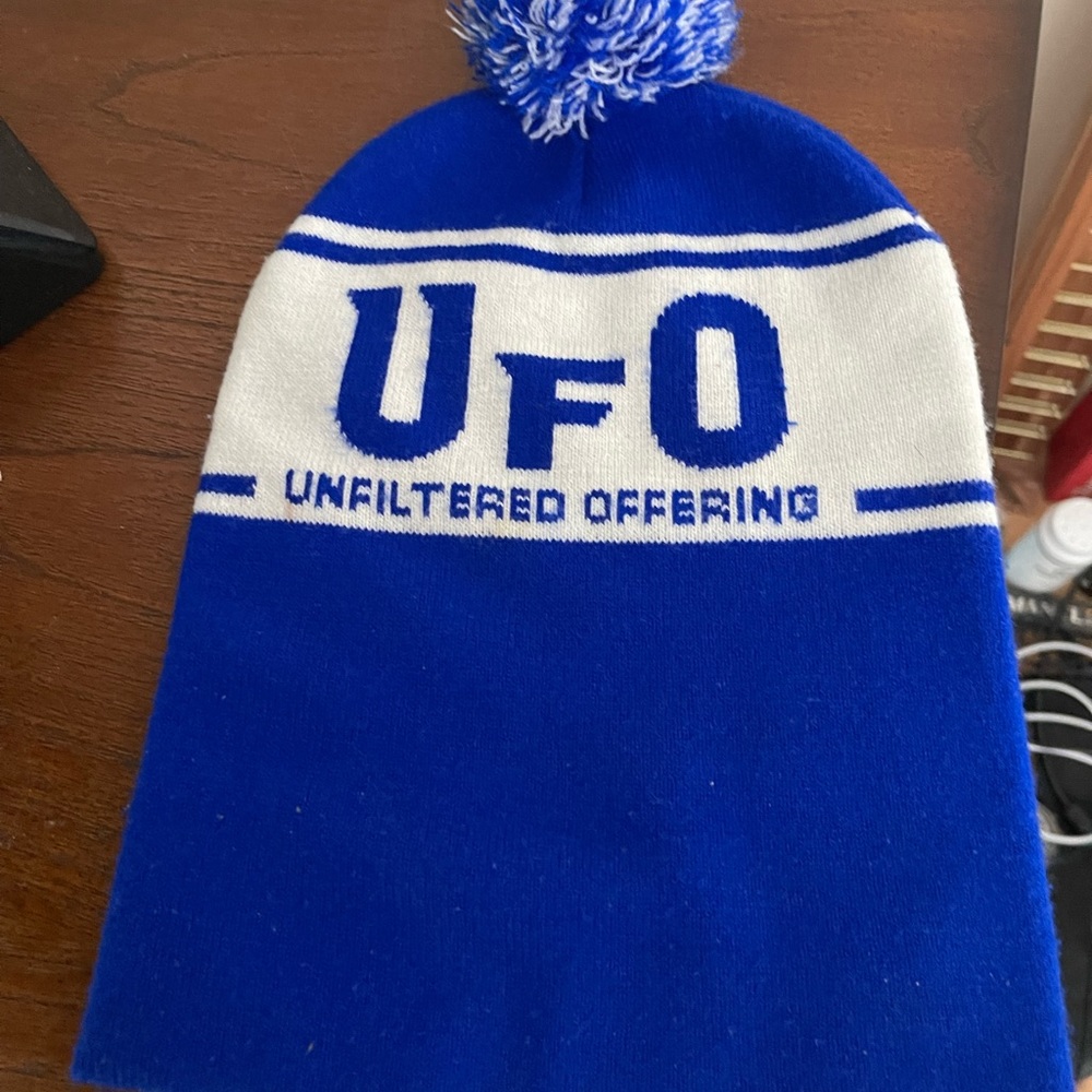 UFO blue hat